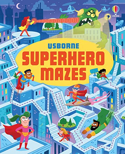 Superhero Mazes (Maze Books)